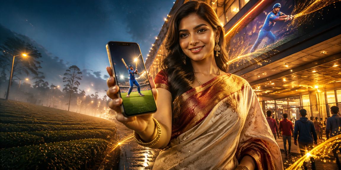 রংপুরে ক্রিকেট বেটিং উপভোগরত একজন বাংলাদেশি নারী